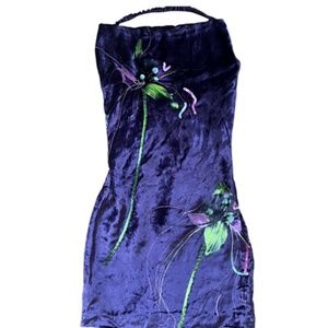 Vintage Versus velvet dress